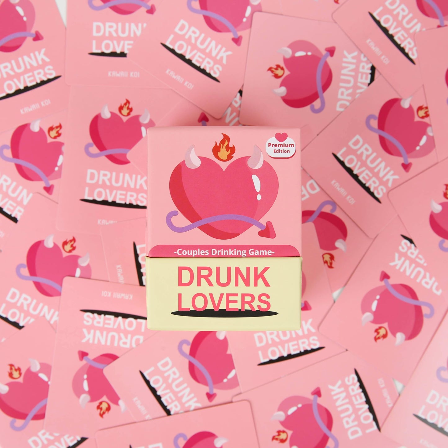 "Drunk Lovers – Premium Card Game for Uninhibited Date Nights"